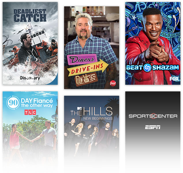 Wifi Ready Stream App - show posters - desktop